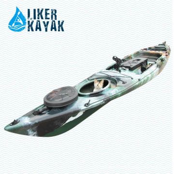 4.3m PE Pesca Único Assento por Liker Kayak